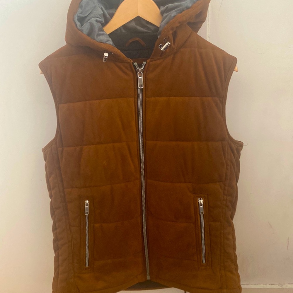 Zara Size L Versatile Warm Vest /hoodie
